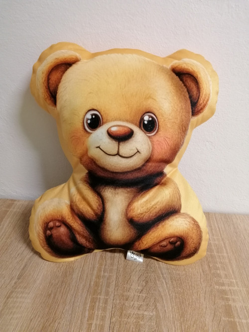 Medvídek - 3D polštář — foto 2