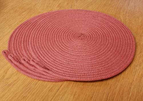 Prostírání kulaté - měděná — foto 2