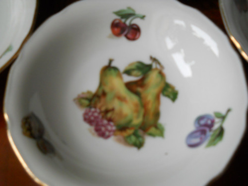 Porcelánové retro misky — foto 6