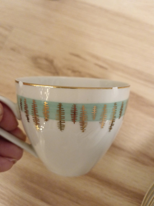Sada porcelánová na čaj/kávu — foto 6