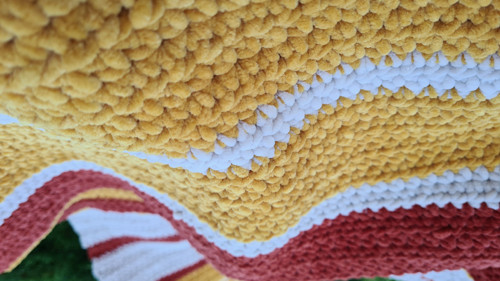 Heboučká deka do kočárku Medovka — foto 4