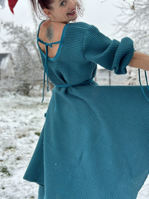 Ronja dress - petrol — foto 3