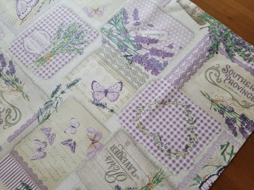 Venkovský levandulový (70 x 70 cm) — foto 5