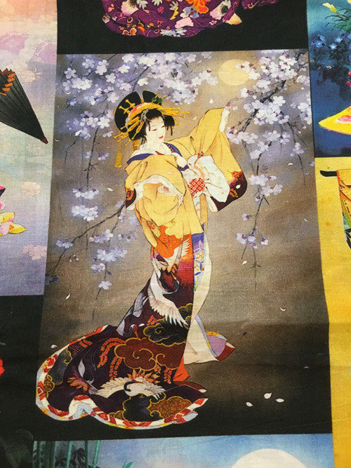 Geisha Bavlněné Plátno — foto 3