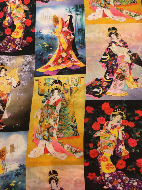 Geisha Bavlněné Plátno — foto 2
