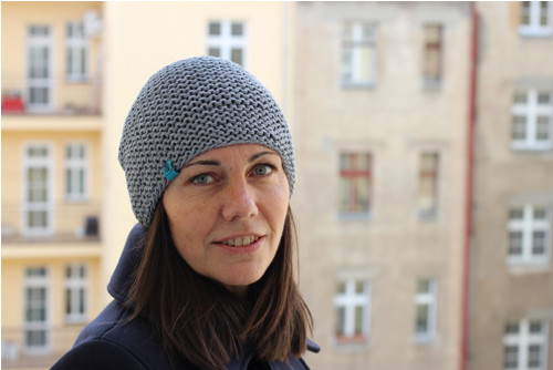 Přízová čepice šedá č. 532 — foto 3