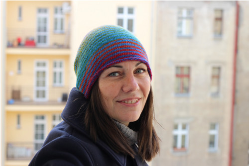 Vlněná čepice duhová č. 530 — foto 6