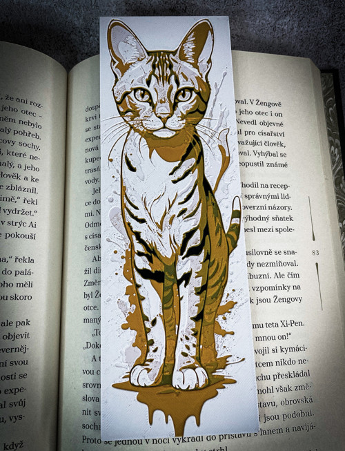 Záložka Kočka 3 — foto 2