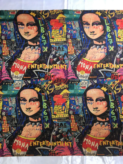 Pop Art Mona Lisa Látka — foto 2