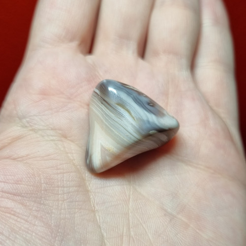 Achát růžový č.14 - 25x25mm — foto 3