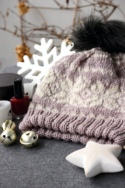 Čapule 100% merino ručně barvené "Padá vločka 2" — foto 2