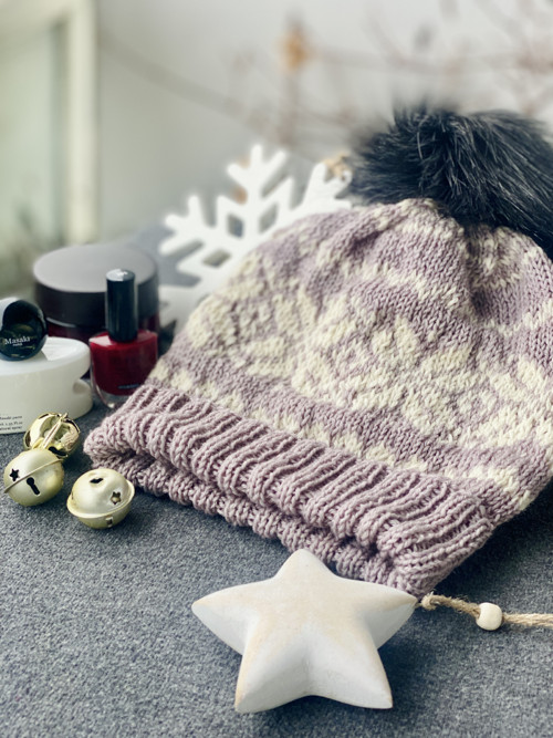 Čapule 100% merino ručně barvené "Padá vločka 2" — foto 6