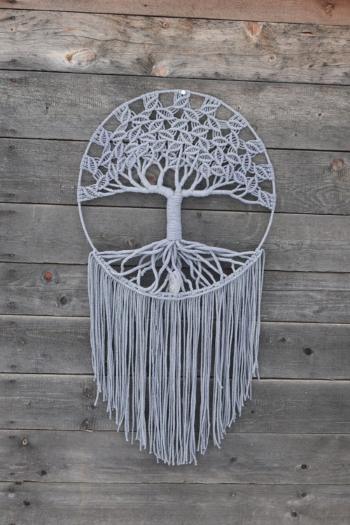 Strom života macramé průměr kruhu 50cm — foto 3