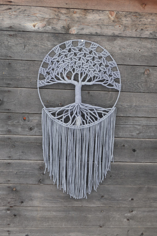 Strom života macramé průměr kruhu 50cm — foto 4