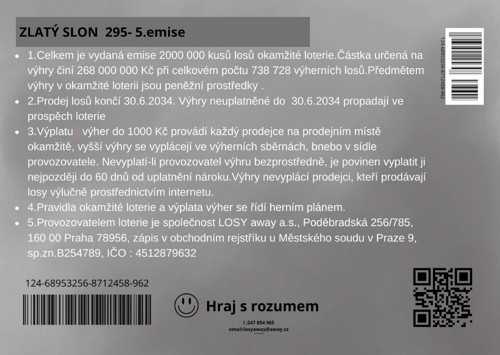 Stírací los " Budeš babička " 2085 VARIANTY — foto 5