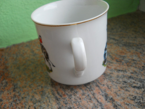 Oslík a kočička - dětský porcelán — foto 5