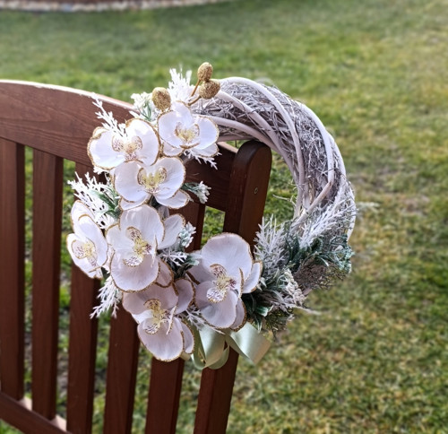 Věnec zimní orchidea — foto 2