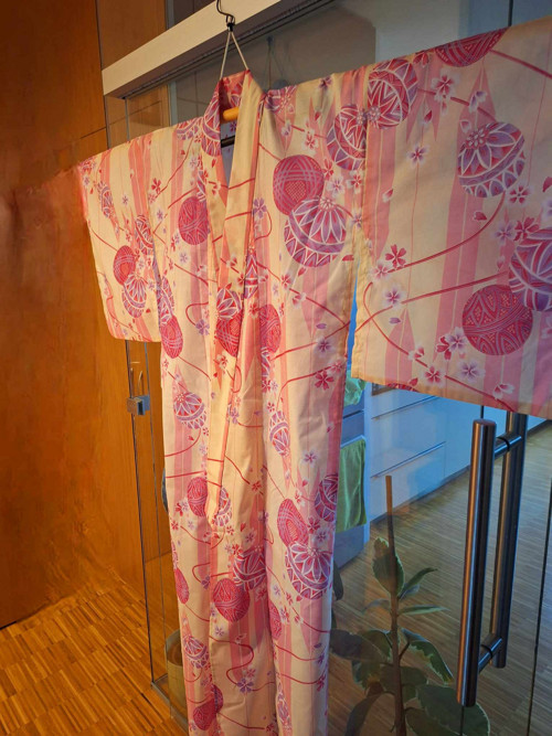 Nádherné bavlněné kimono Yukata nenošené! — foto 2