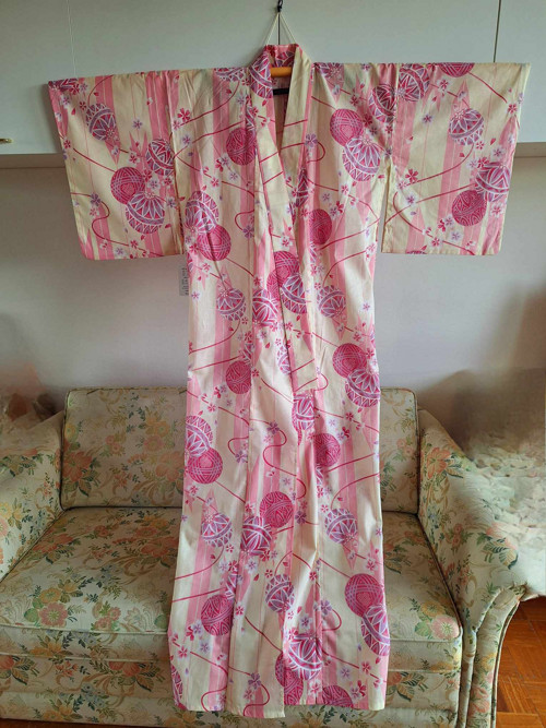 Nádherné bavlněné kimono Yukata nenošené! — foto 5
