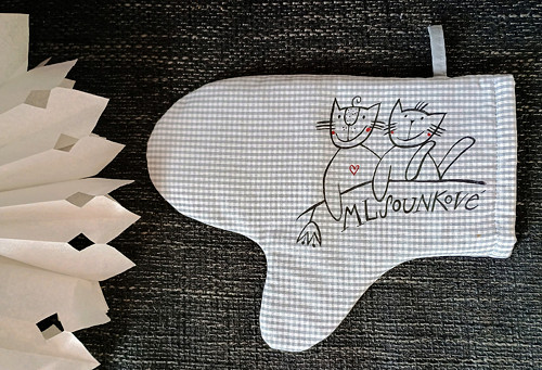 Chňapky s kočkami a sluníčkem — foto 2