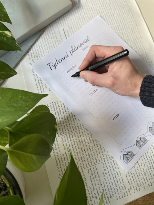 Týdenní plánovače - PDF k tisku (česky) — foto 2