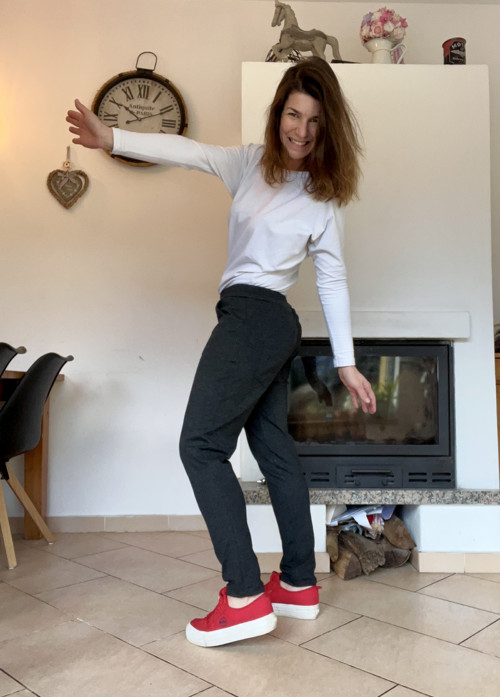 Elegantní kalhoty Hannah — foto 3
