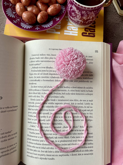 Záložka do knihy- marshmallow — foto 2