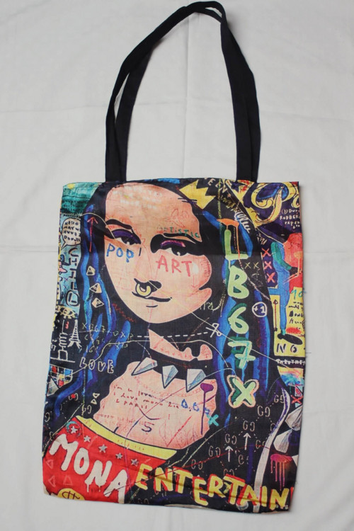 Mona Lisa Pop Art Taška — foto 3