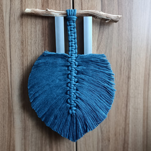 Macramé dekorace list — foto 2