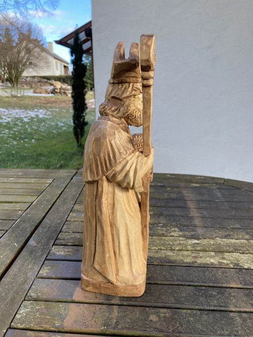 Socha - sv.Ambrože patron včelařů — foto 3