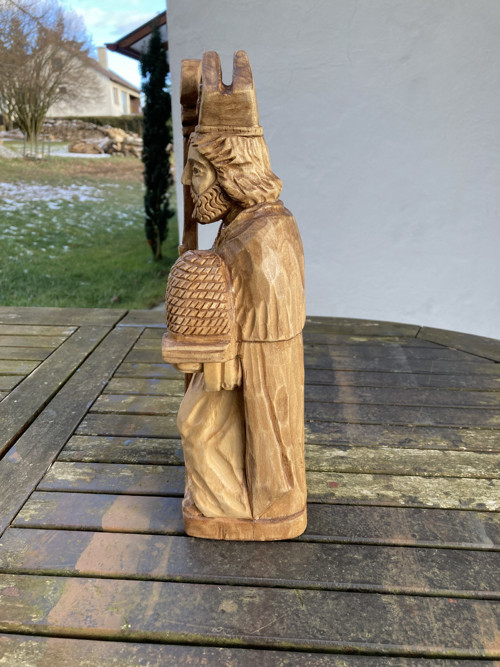 Socha - sv.Ambrože patron včelařů — foto 2