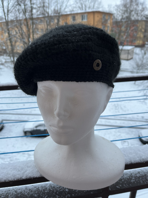 Mohérový baret M — foto 2