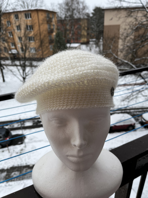 Mohérový baret S — foto 2