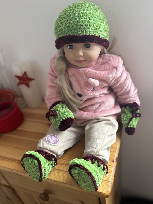 Zimní soupravička pro kojence (2-6 měs) — foto 4