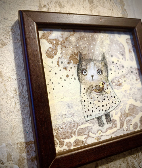 KOŤĚ A PTÁČE — foto 3