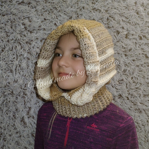 Stylová háčkovaná kukla — foto 2
