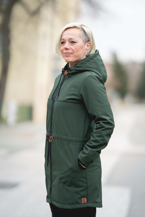 Parka Kombi lesní zelená — foto 3