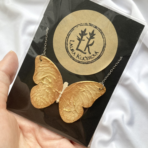 Náhrdelník zlata s bronzem — foto 3