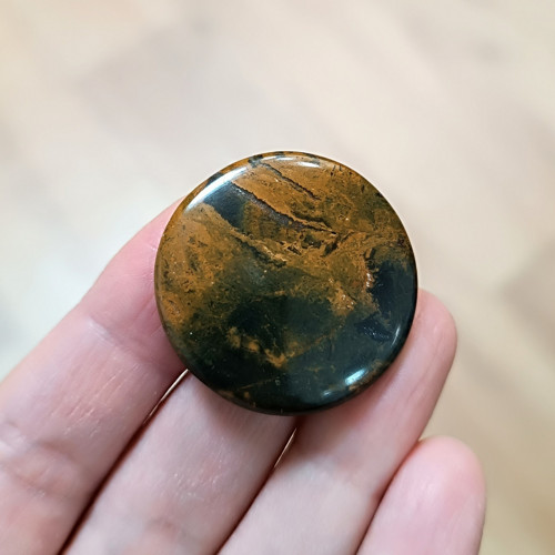 Jaspis, ID 4550, průměr 30 mm — foto 2