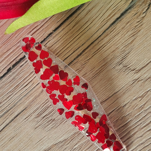 Sponka do vlasů Valentýnka — foto 3