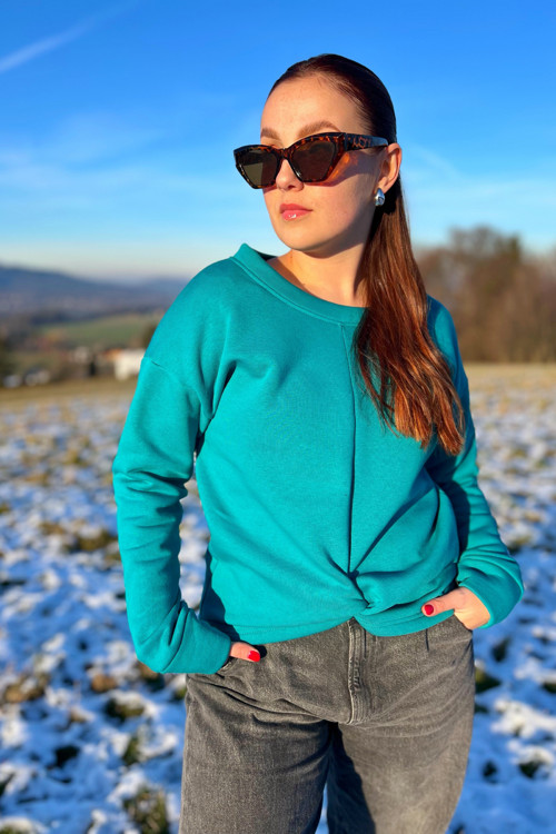 Mikina s proplétáním — foto 2