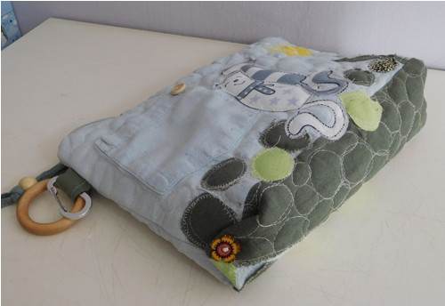 Patchwork s kočičkami - taštička — foto 3
