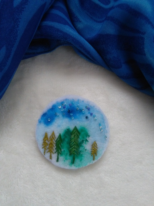 Winter in the forest ( brož ) — foto 4