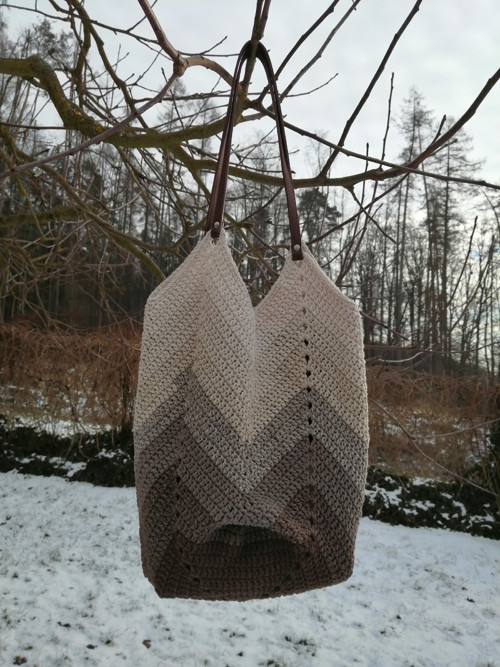 Háčkovaná taška — foto 3