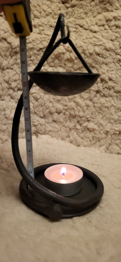Kovaná aromalampa — foto 2