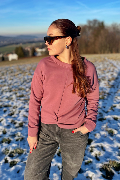 Mikina s proplétáním — foto 2