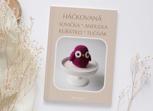 Háčkovaná sovička | andulka | kuřátko | tučňák | — foto 2