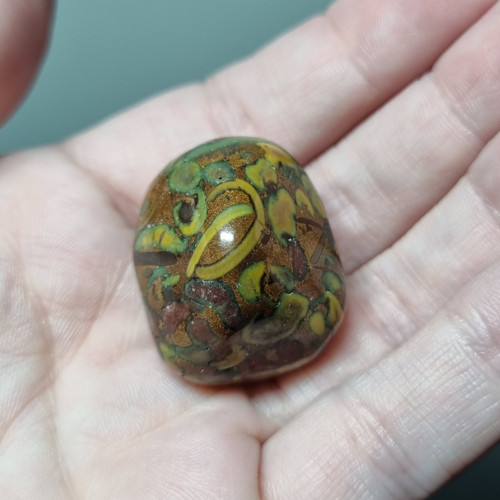 Jaspis Ajooba č.5 - 28x22mm — foto 3