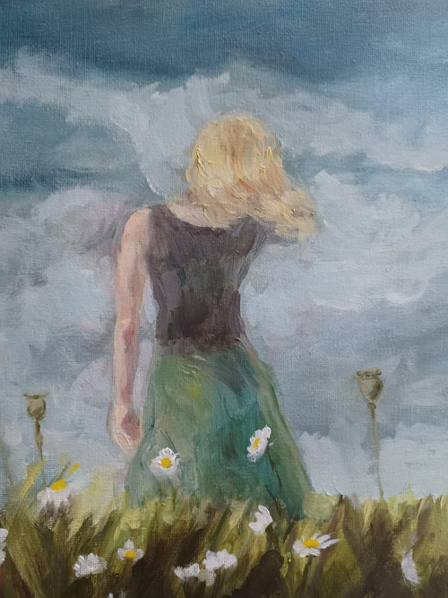 Dívka s krajinou — foto 2