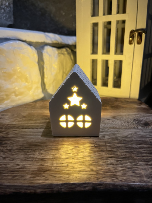 3D Chaloupka (7,5 cm) - hvězdičky — foto 2